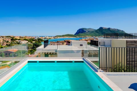 View (from property/room), Balcony/Terrace, Pool view, Swimming pool