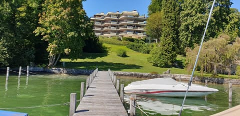 Property building, Garden, Beach