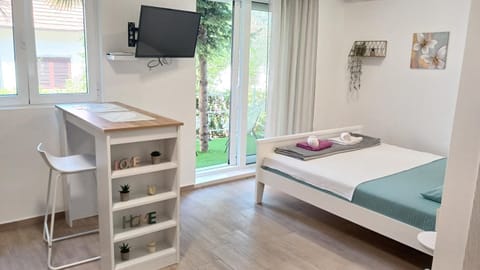 Bed, TV and multimedia