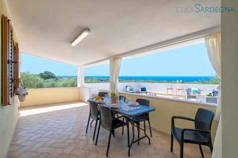 Balcony/Terrace, Dining area, Sea view