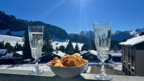 Day, Natural landscape, Winter, Mountain view