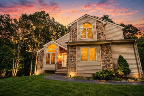 Property building, Sunset