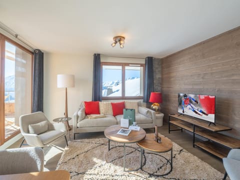 Bel appartement 6 pers, proche pistes, WiFi, animaux acceptés - FR-1-645-46 Apartment in Huez