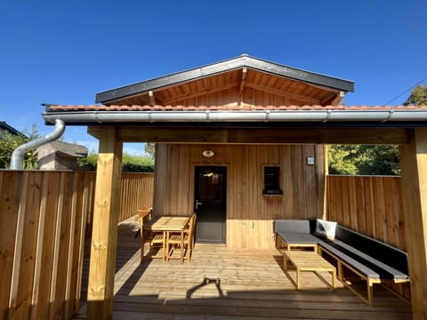 Property building, Patio