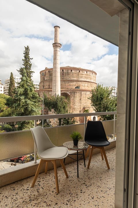 Property building, Nearby landmark, Day, View (from property/room), Balcony/Terrace