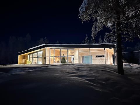 Property building, Night, Natural landscape