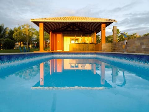 BBQ facilities, Pool view