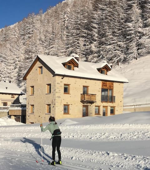 Property building, Day, Natural landscape, Winter