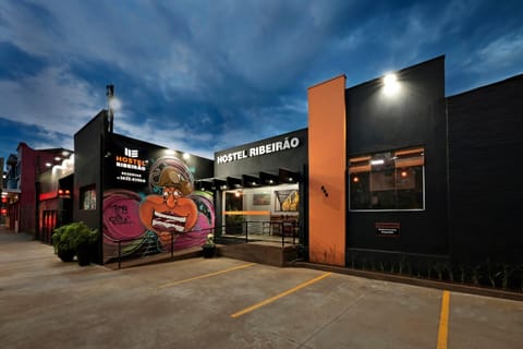 Property building, Facade/entrance, Night, Location