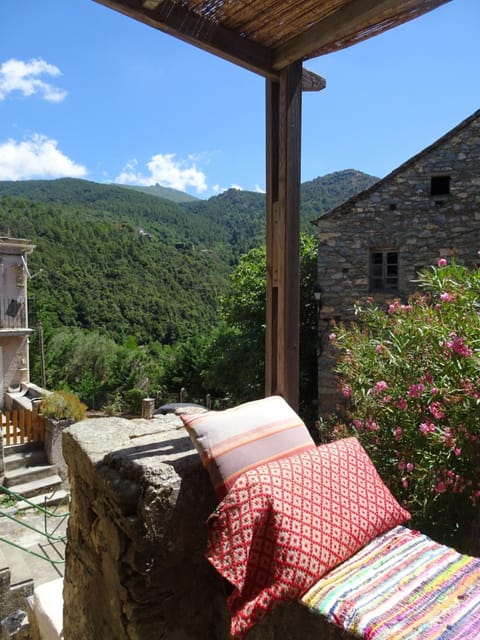 Patio, Spring, Day, Natural landscape, View (from property/room), Balcony/Terrace, Mountain view