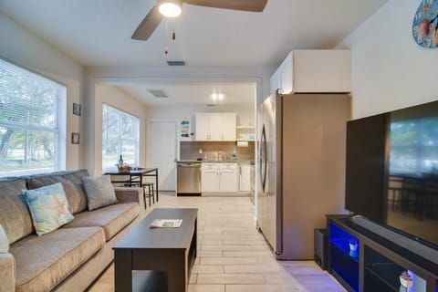 Walk to Art District and Beach Pet-Friendly Getaway House in Gulfport