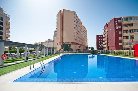 Property building, Pool view, Swimming pool