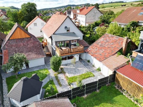 Property building, Natural landscape, Bird's eye view
