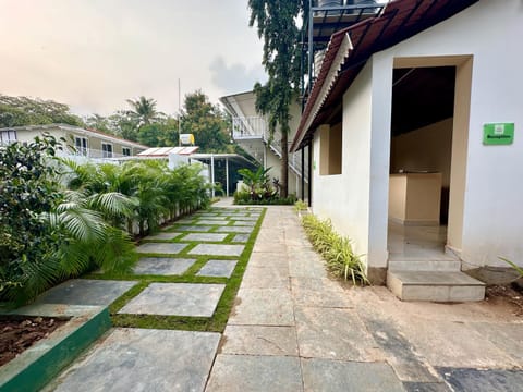 Property building, Garden view