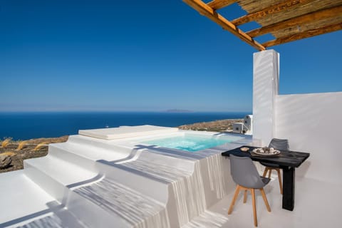 Hot Tub, Balcony/Terrace, Seating area, Sea view