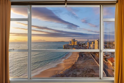 Beach, Bedroom, Sea view, Sunset