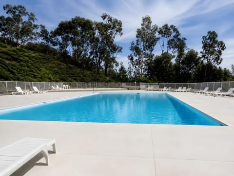 Property building, Living room, Swimming pool