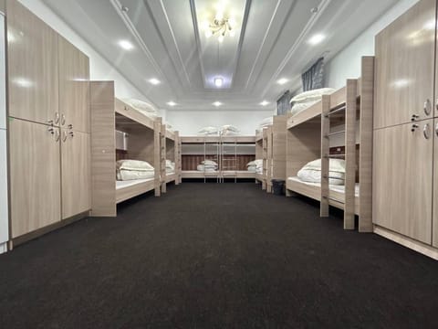 Bed, Photo of the whole room, Bedroom, bunk bed, wardrobe