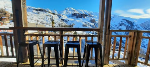 Natural landscape, Winter, View (from property/room), Balcony/Terrace, Mountain view