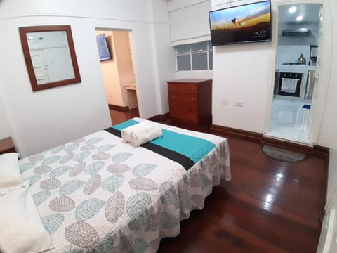 Bed, TV and multimedia