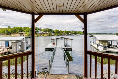 Lakefront Home with Private Dock in Sunrise Beach! House in Sunrise Beach