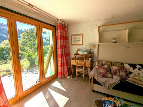 Appartement 6 pers, proche pistes, terrasse et parking inclus à La Clusaz - FR-1-459-217 Apartment in Manigod