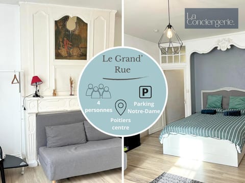 Le Grand'rue - Centre Ville - Confort Apartment in Poitiers