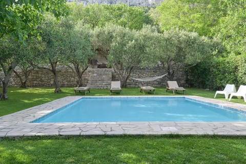 Spring, Day, Natural landscape, Garden, Garden view, Pool view, Swimming pool, sunbed
