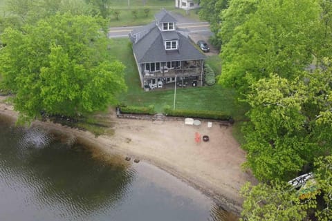 Property building, Bird's eye view, Beach