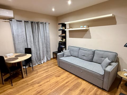 Living room, Dining area, air conditioner