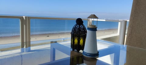 Natural landscape, View (from property/room), Balcony/Terrace, Balcony/Terrace, Beach, Sea view