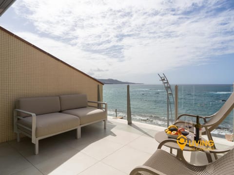 Day, Natural landscape, Balcony/Terrace, Beach, Sea view