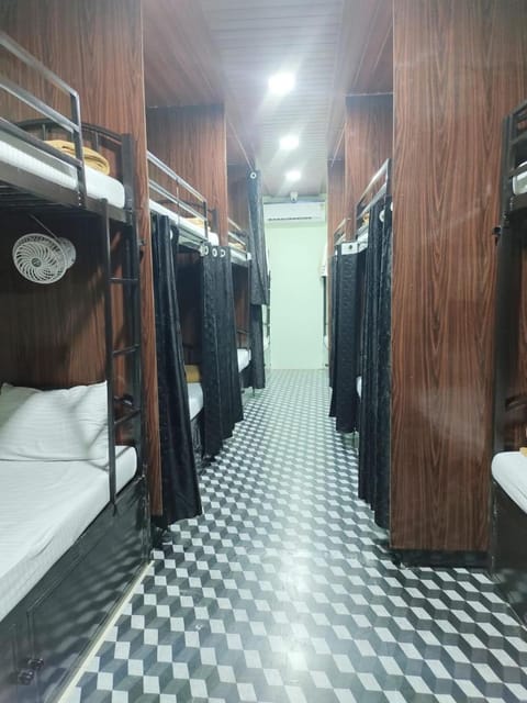 Bed, Photo of the whole room, Bedroom, bunk bed, wardrobe