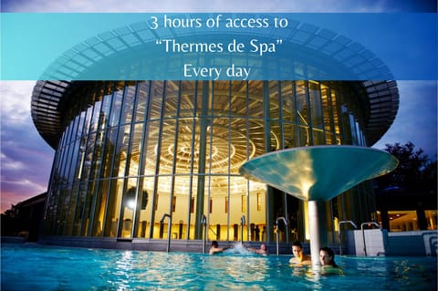 Les Thermes de Spa by La Cour de la Reine Hôtel, Suites & accès gratuit au centre thermal Hotel in Wallonia, Belgium