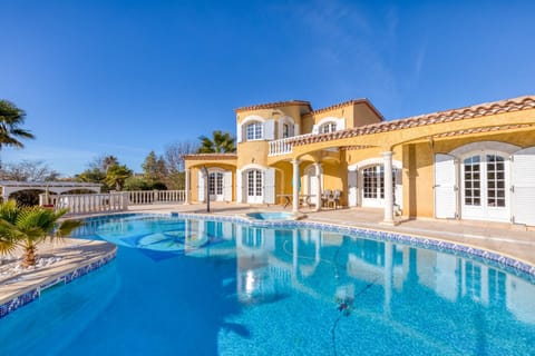 Property building, Living room, Swimming pool