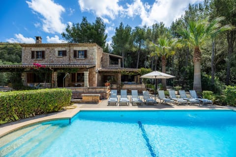 Property building, Living room, Swimming pool