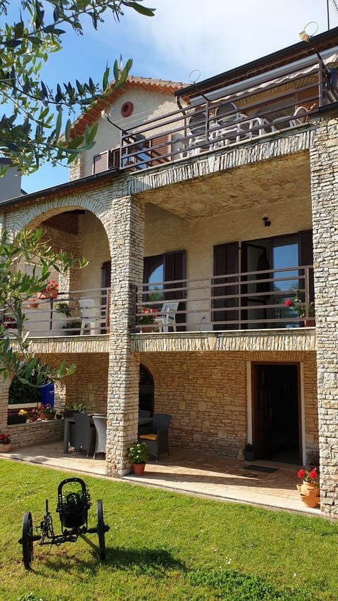 Property building, Garden view