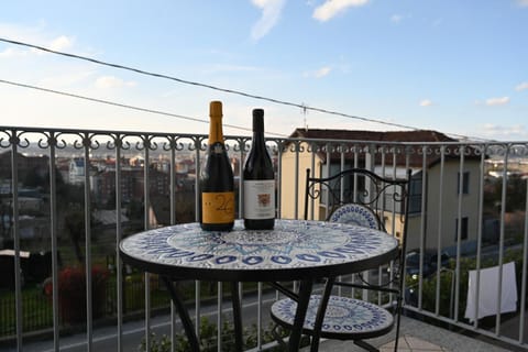 Patio, Day, Balcony/Terrace, Mountain view