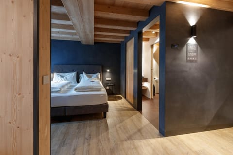 Property building, Living room, Bedroom