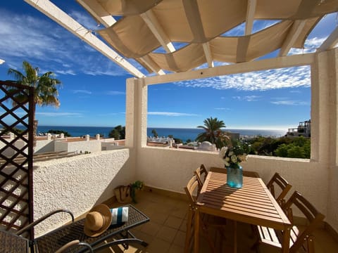 View (from property/room), Balcony/Terrace, Sea view