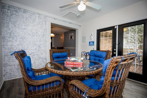 Balcony/Terrace, Seating area, Swimming pool, fireplace