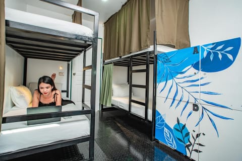 Bed, Photo of the whole room, Bedroom, bunk bed