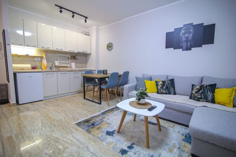 Living room, kitchen, kitchen