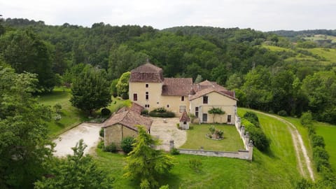 Property building, Natural landscape, Bird's eye view