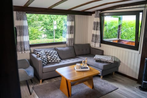 View (from property/room), Living room, Seating area, Garden view