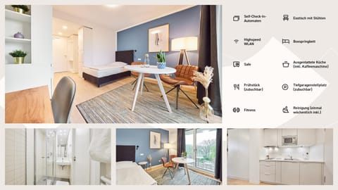 Kitchen or kitchenette, Photo of the whole room, Bedroom
