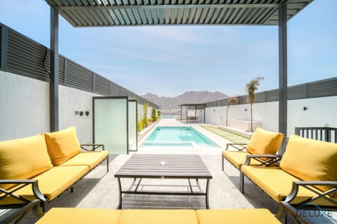 Patio, Mountain view, Pool view, Swimming pool
