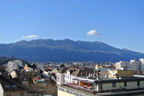 Nearby landmark, Natural landscape, City view, Lake view, Mountain view