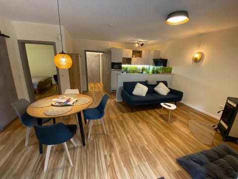 Living room, Seating area, Dining area
