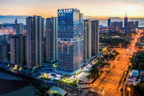 Property building, Night
